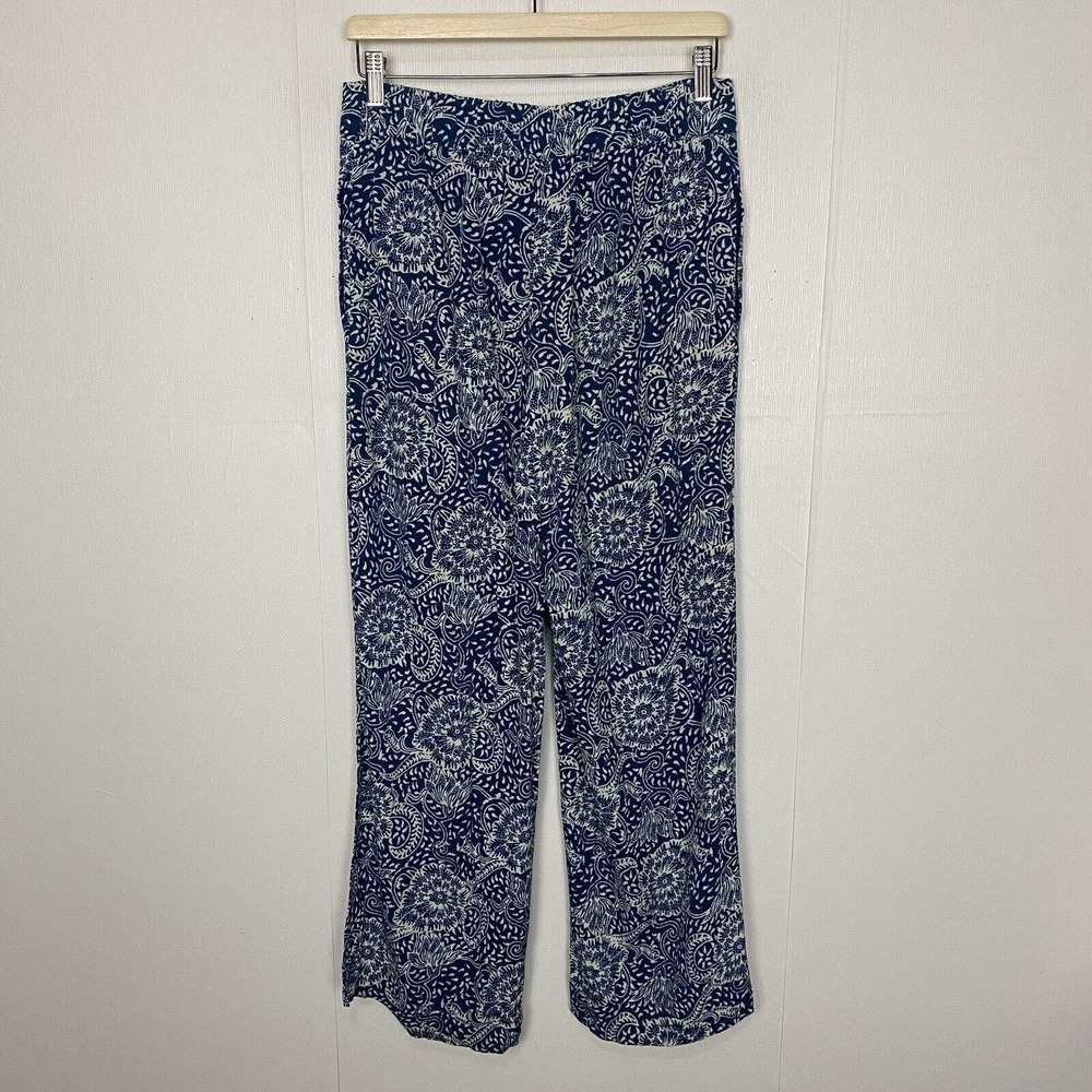 Anthropologie Maeve Women’s 100% Viscose Wide Leg Slit Pants Size Small. - Picture 5 of 16